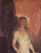 Edvard Munch Self-Portrait in the hell oil painting on canvas